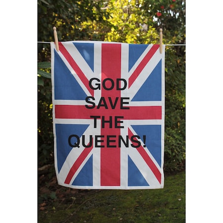 God Save The Queens Towels Set Of 4